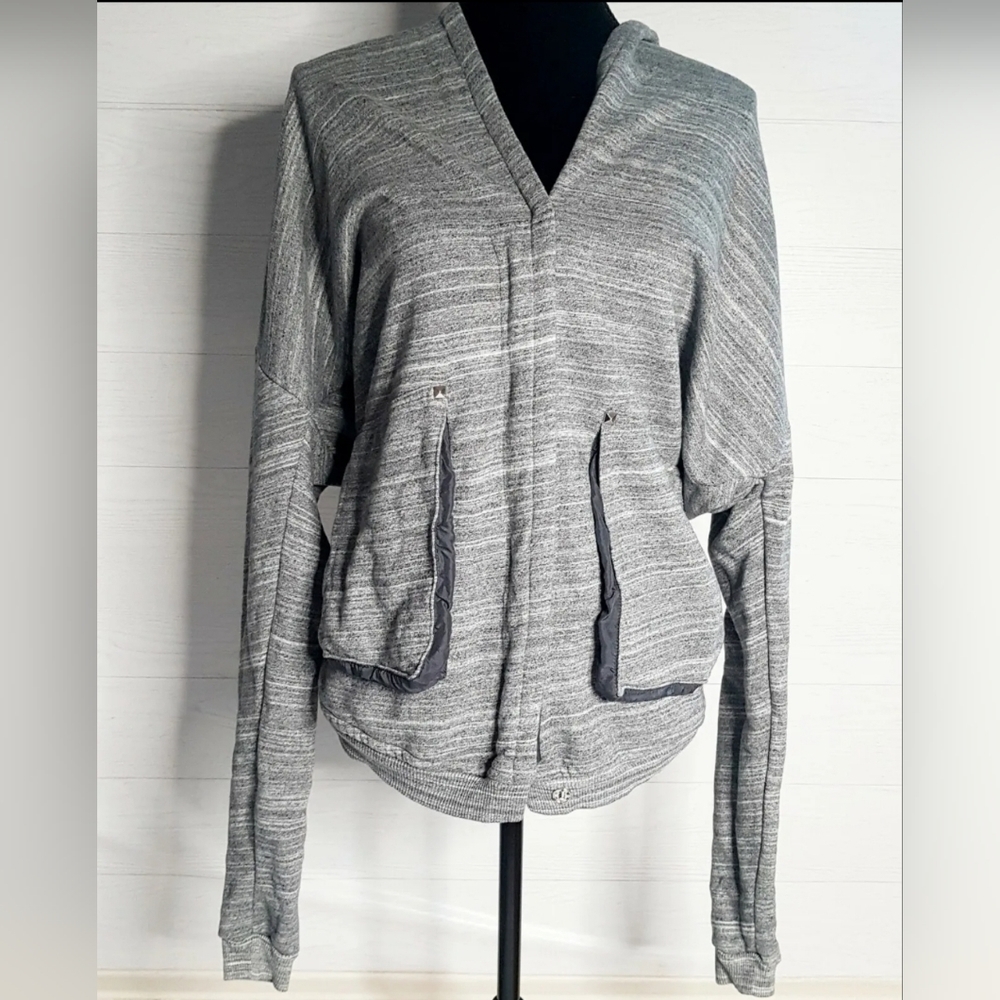 ARITZIA Wilfred Free Rousseau Zip Hooded Sweatshirt M
